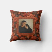 Coussin Classic Wedding 15Th Anniversary Throw Pillow (Verso)