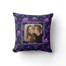 Classic Wedding 25Th Anniversary Throw Pillow 