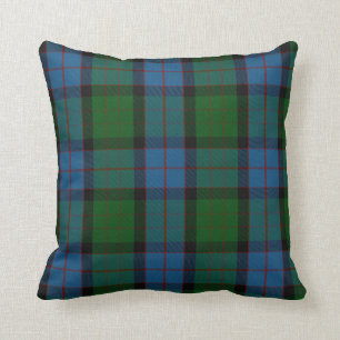 Coussin classique de plaid de tartan de MacWilliam