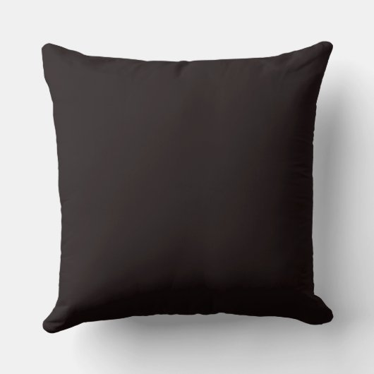 Coussin Classique Minimaliste Smoking (Verso)