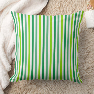 Coussin Classique motif rayé vertical à plusieurs largeurs