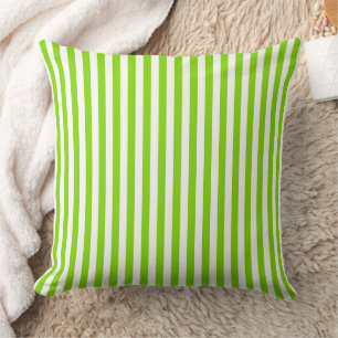 Coussin Classique motif rayé vertical multi-largeur sans c
