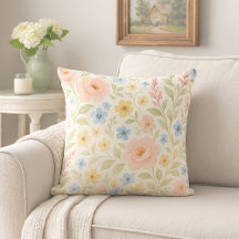 Classy Shabby Chic Floral Motif