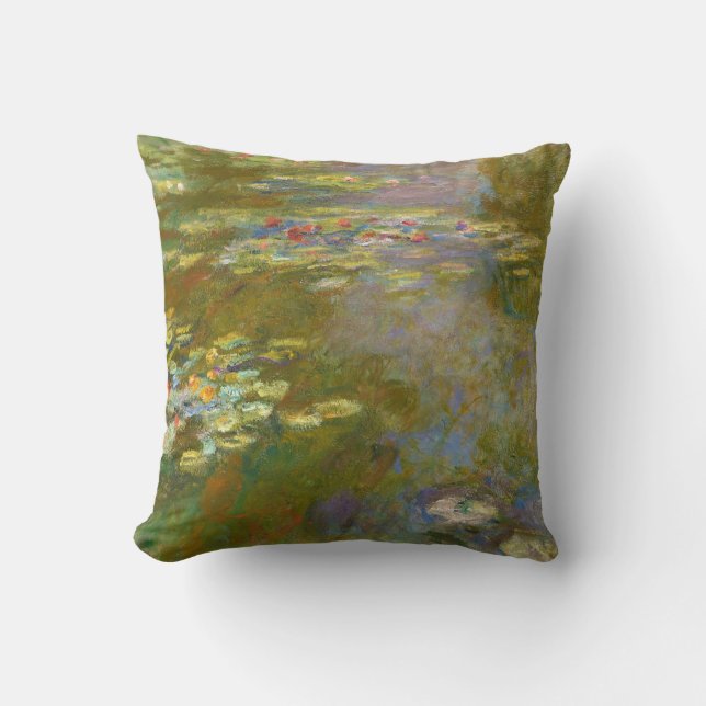 Coussin Claude Monet - Bassin aux Nymphéas 1917 (Recto)