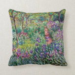 Coussin Claude Monet - Le jardin de l'artiste à Giverny<br><div class="desc">Claude Monet - Le jardin de l'artiste à Giverny</div>