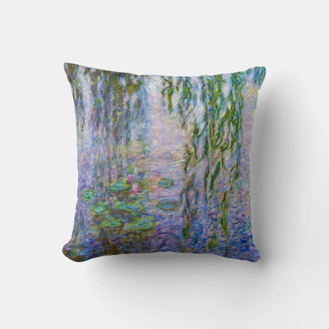 Coussin Claude Monet - Lys d'eau (Recto)