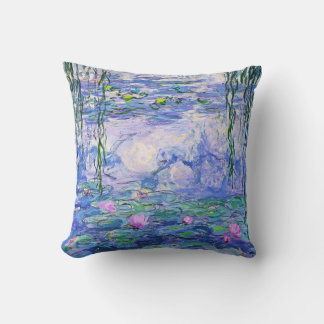 Coussin Claude Monet Water Lilie L'Art Impressionniste Fra