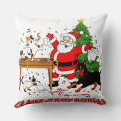Coussin Claus-trophobia: Santa’s Cookie Chaos Crew (Verso)