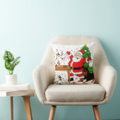 Coussin Claus-trophobia: Santa’s Cookie Chaos Crew (Chaise)