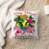 Coussin Clé tropicale West Florida Keys (Couverture)