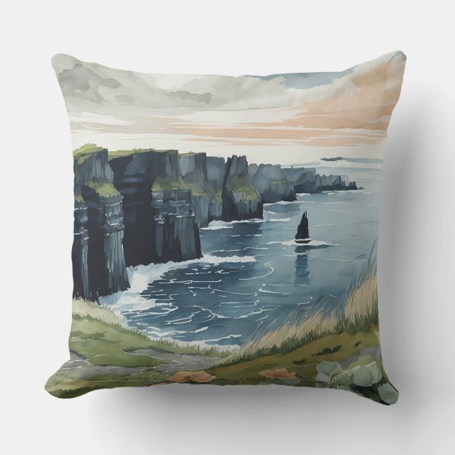 Coussin Cliffs of Moher (Recto)