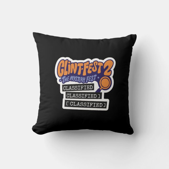 Coussin Clintfest 2 (Recto)