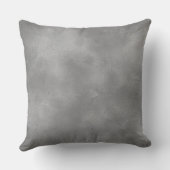 Coussin Cloud effet Storm motif gris monochrome (Verso)
