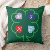 Coussin Clover avec les coeurs (Couverture)