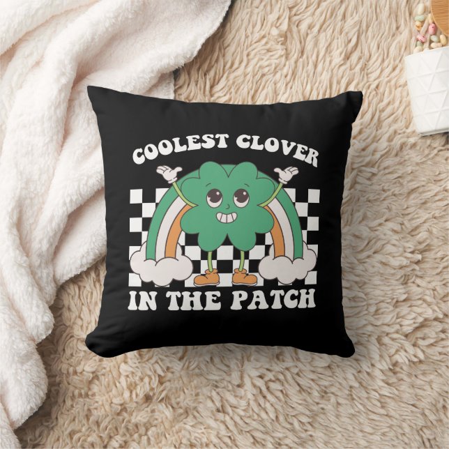 Coussin Clover le plus froid dans le Patch St Patrick's Da (Couverture)