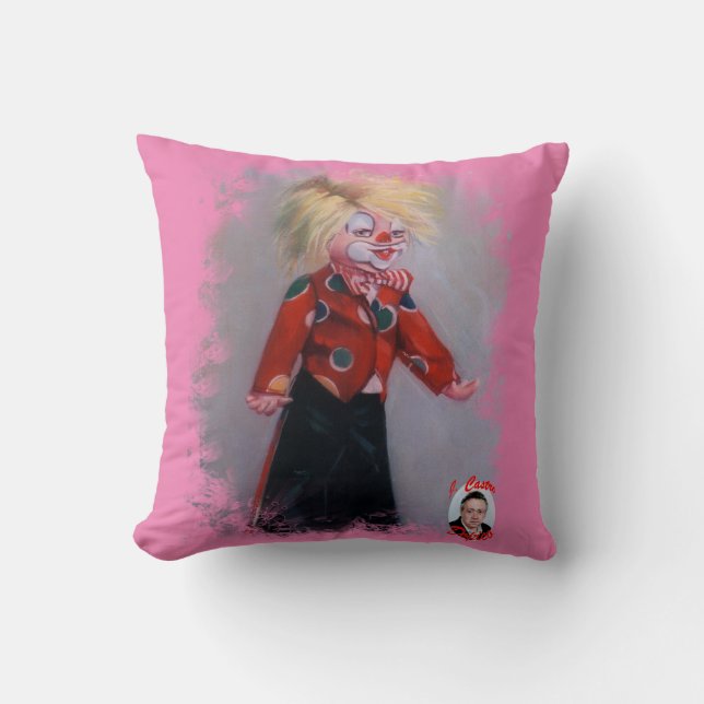 Coussin Clown/Pallaso/Clown (Recto)