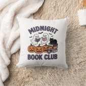 Coussin Club de lecture de minuit pour la conception de le (Couverture)