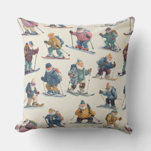 Coussin Club de ski du Père Noël retiré du Pôle Nord