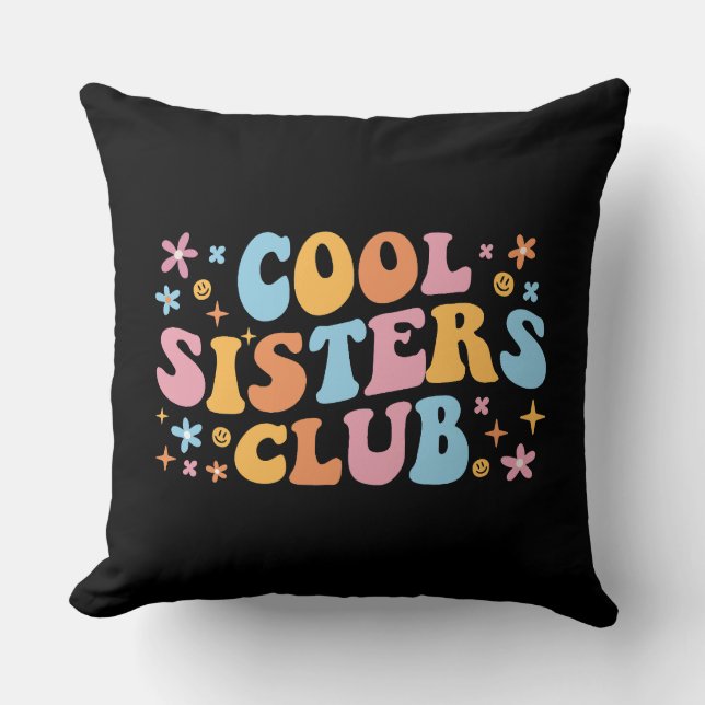 Coussin Club des Sœurs Cool III (Recto)