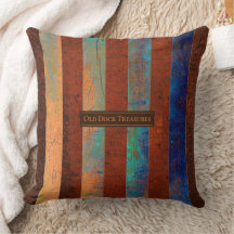 Coastal Charm Throw Pillow