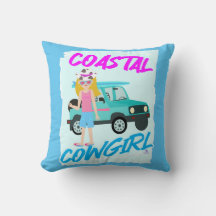 Coastal Cowgirl Trend Drôle Design Art