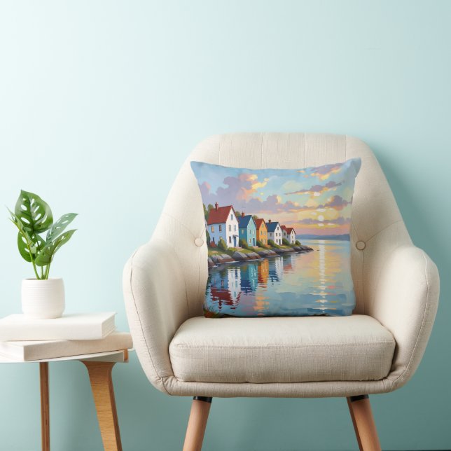 Coussin Coastal Themed | Beach Homes on the Bay   (Chaise)