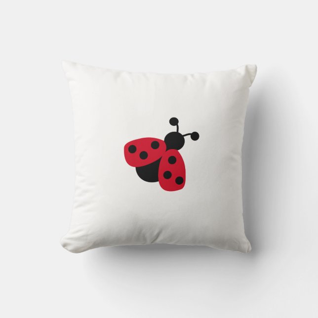 Coussin Coccinelle (Recto)