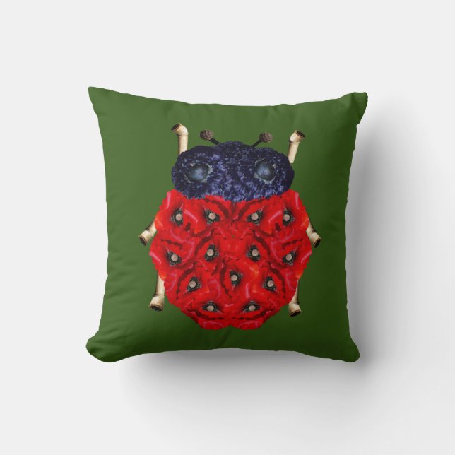Coussin coccinelle (Recto)