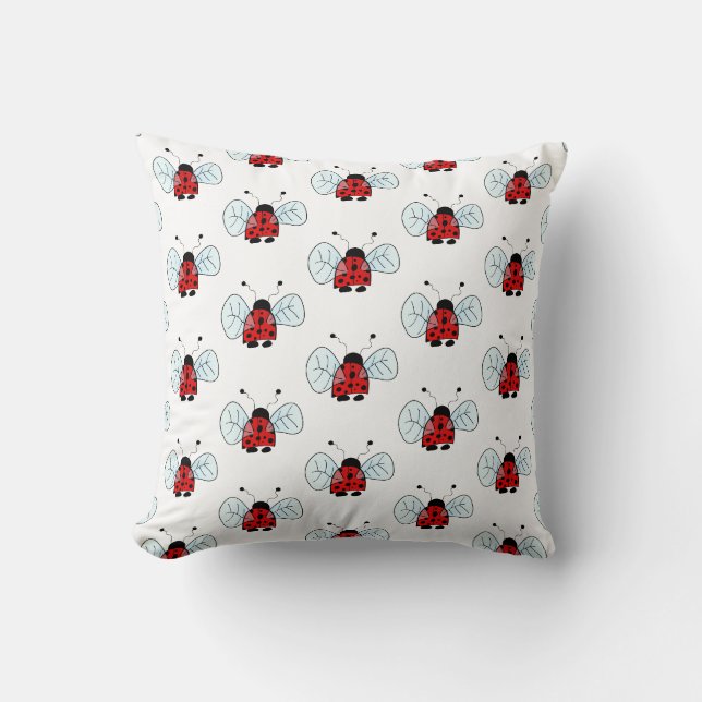 Coussin Coccinelle (Recto)