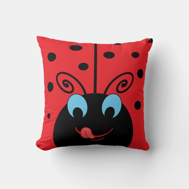 Coussin Coccinelle (Recto)