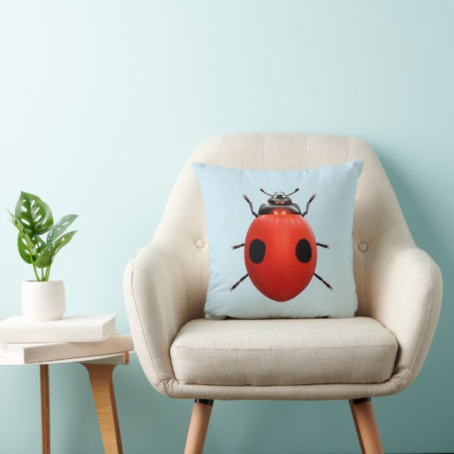 Coussin Coccinelle Chanceuse (Chaise)