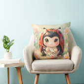 Coussin Coccinelle et le royaume de nectar caché.8 (Chaise)