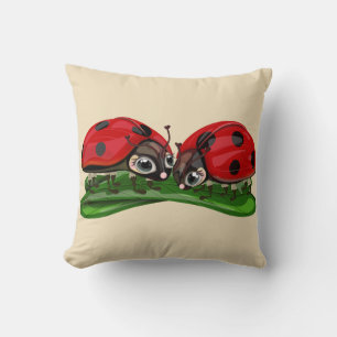 Coussin Coccinelles 