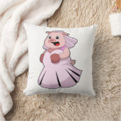 Coussin Cochon en mariée avec robe Mariage.PNG (Couverture)
