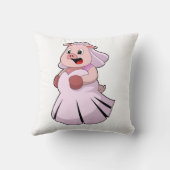 Coussin Cochon en mariée avec une robe de mariée.PNG (Verso)