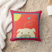 Coussin Cochon et papillon (Couverture)