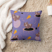 Coussin Cochons d'Inde mignons en exercice (Couverture)