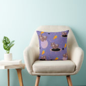 Coussin Cochons d'Inde mignons en exercice (Chaise)
