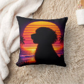 Coussin Cockapoo - Cadeau Rétro pour amateur de ch (Couverture)