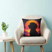 Coussin Cockapoo - Cadeau Rétro pour amateur de ch (Chaise)