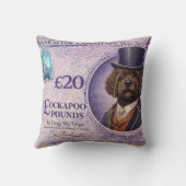 Coussin Cockapoo Pillow | Funny Dog Lover Cushion Gift (Verso)
