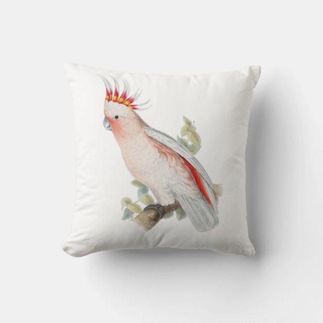 Coussin Cockatoo Vintage (Recto)