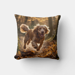 Coussin Cocker Spaniel Élégant Jeu d'oreiller