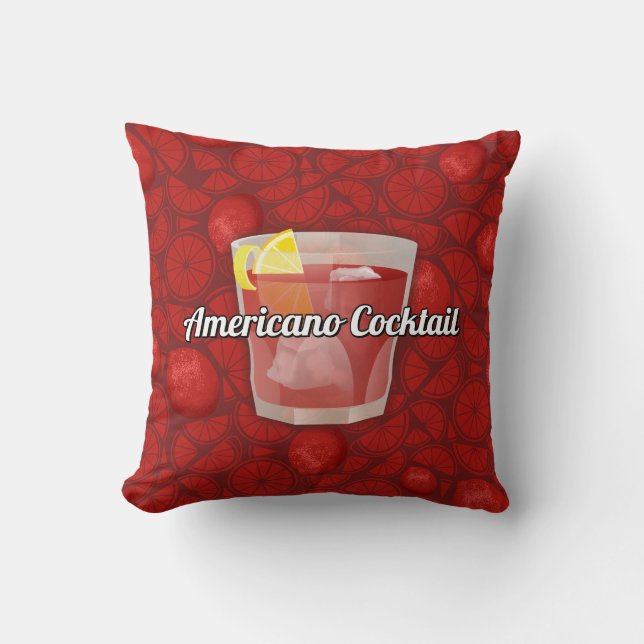 Coussin Cocktail Americano (Recto)