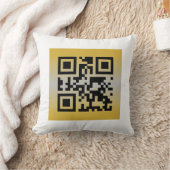 Coussin Code QR® Citation : JOYEUX ANNIVERSAIRE (Couverture)
