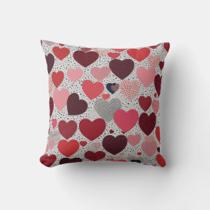 Coussin Cœur chaud 