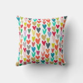 Coussin coeur confetti (Verso)