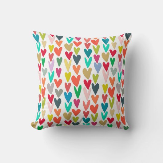 Coussin coeur confetti (Recto)