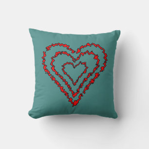 Coussin Coeur d'amour