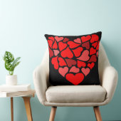 Coussin Cœur d'amour Saint-Valentin (Chaise)
